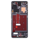 Original Middle Frame Bezel Plate for Huawei Honor 30 Pro(Black)