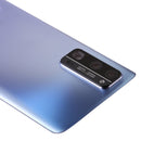 Original Battery Back Cover with Camera Lens Cover for Huawei Honor 30 Pro(Silver)