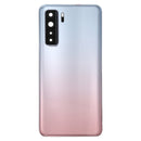 Original Battery Back Cover with Camera Lens Cover for Huawei P40 Lite 5G / Nova 7 SE(Silver)