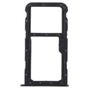 SIM Card Tray + SIM Card Tray / Micro SD Card Tray for Huawei Honor Play 7X (Black)