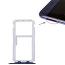 SIM Card Tray + SIM Card Tray / Micro SD Card Tray for Huawei Honor V9 (Blue)