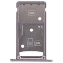 2 SIM Card Tray / Micro SD Card Tray for Huawei Enjoy 6 / AL00(Grey)