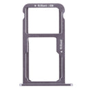 SIM Card Tray + SIM Card Tray / Micro SD Card for Huawei G9 Plus (Grey)