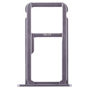 SIM Card Tray + SIM Card Tray / Micro SD Card for Huawei G9 Plus (Grey)