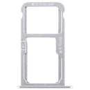 SIM Card Tray + SIM Card Tray / Micro SD Card for Huawei G9 Plus (Silver)