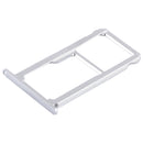 SIM Card Tray + SIM Card Tray / Micro SD Card for Huawei G9 Plus (Silver)