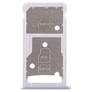 SIM Card Tray + SIM Card Tray / Micro SD Card Tray for Huawei Honor 5c (Silver)