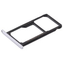 SIM Card Tray + SIM Card Tray / Micro SD Card for Huawei P9 Lite(Silver)