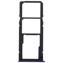 2 SIM Card Tray + Micro SD Card Tray for Huawei Honor Play 7C(Blue)