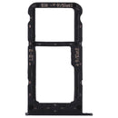 SIM Card Tray + SIM Card Tray / Micro SD Card for Huawei Honor 9 Lite(Black)