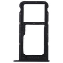 SIM Card Tray + SIM Card Tray / Micro SD Card for Huawei Honor 9 Lite(Black)
