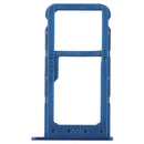 SIM Card Tray + SIM Card Tray / Micro SD Card for Huawei Honor 9 Lite(Blue)