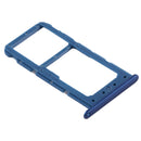 SIM Card Tray + SIM Card Tray / Micro SD Card for Huawei Honor 9 Lite(Blue)