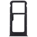 SIM Card Tray + SIM Card Tray / Micro SD Card for Huawei P smart (Enjoy 7S) (Black)