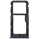 SIM Card Tray + SIM Card Tray / Micro SD Card for Huawei P smart (Enjoy 7S) (Blue)