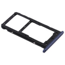 SIM Card Tray + SIM Card Tray / Micro SD Card for Huawei Enjoy 7 (Blue)