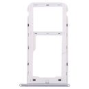 SIM Card Tray + SIM Card Tray / Micro SD Card for Huawei Enjoy 7 (Silver)