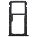 SIM Card Tray + SIM Card Tray / Micro SD Card for Huawei Maimang 6(Black)