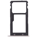 SIM Card Tray + SIM Card Tray / Micro SD Card for Huawei G8 (Silver)