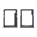 SIM Card Tray + SIM Card Tray / Micro SD Card for Huawei Enjoy 5s (Silver)