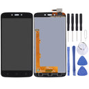 for Motorola Moto C Plus LCD Screen and Digitizer Full Assembly(Black)