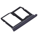 Nano SIM Card Tray + Micro SD Card Tray for LG Stylo 5 / Q720 LM-Q720MS LM-Q720TSW Q720CS (Black)