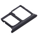 Nano SIM Card Tray + Micro SD Card Tray for LG Stylo 4 / Q Stylus Q710 / LM-Q710CS / LM-Q710MS / LM-Q710ULS / LM-Q710ULM / LM-Q710TS / LM-Q710WA (Black)