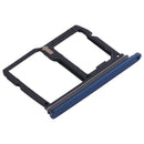 Nano SIM Card Tray + Micro SD Card Tray for LG Stylo 4 / Q Stylus Q710 / LM-Q710CS / LM-Q710MS / LM-Q710ULS / LM-Q710ULM / LM-Q710TS / LM-Q710WA (Blue)