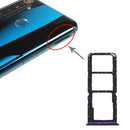 SIM Card Tray + SIM Card Tray + Micro SD Card Tray for OPPO Realme 5 Pro / Q (Purple)