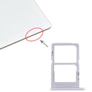 SIM Card Tray + NM Card Tray for Huawei Matepad Pro (Silver)