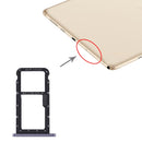 SIM Card Tray + Micro SD Card Tray for Huawei MediaPad M6 10.8 (Black)