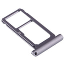 SIM Card Tray + Micro SD Card Tray for Huawei MediaPad M5 10 (4G Version)(Black)