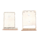 SD Card Tray + SIM Card Tray for HTC 10 / One M10(Gold)