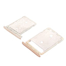 SD Card Tray + SIM Card Tray for HTC 10 / One M10(Gold)