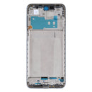 Original Front Housing LCD Frame Bezel Plate for Xiaomi Redmi Note 9S / Note 9 Pro(India) / Note 9 Pro Max(Silver)