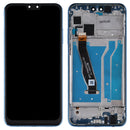LCD Screen and Digitizer Full Assembly with Frame for Huawei Y9 (2019)(Blue)