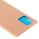 Glass Material Battery Back Cover for Xiaomi Mi 10 Lite 5G/Mi 10 Youth 5G(Gold)