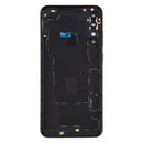 Original Battery Back Cover with Camera Lens Cover for Huawei Y6p(Black)