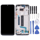 Original AMOLED Material LCD Screen and Digitizer Full Assembly with Frame for Xiaomi Mi 10 Lite 5G (Black)