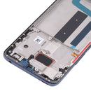 Original AMOLED Material LCD Screen and Digitizer Full Assembly with Frame for Xiaomi Mi 10 Lite 5G (Black)