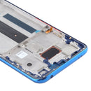 Original AMOLED Material LCD Screen and Digitizer Full Assembly with Frame for Xiaomi Mi 10 Lite 5G(Blue)