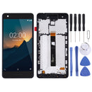 LCD Screen and Digitizer Full Assembly with Frame for Nokia 2.1(Black)