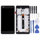 LCD Screen and Digitizer Full Assembly with Frame for Nokia 2.1(Black)