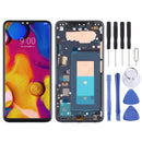 LCD Screen and Digitizer Full Assembly with Frame for LG V40 ThinQ(Black)