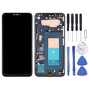 LCD Screen and Digitizer Full Assembly with Frame for LG V40 ThinQ(Black)