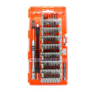 60 in 1 S2 Tool Steel Precision Screwdriver Nutdriver Bit Repair Tools Kit(Orange)
