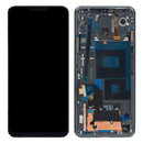 LCD Screen and Digitizer Full Assembly with Frame for LG G7 ThinQ / G710 G710EM G710PM G710VMP(Black)