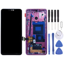 LCD Screen and Digitizer Full Assembly with Frame for LG G7 ThinQ / G710 G710EM G710PM G710VMP (Red)