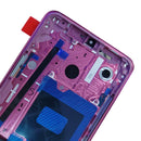 LCD Screen and Digitizer Full Assembly with Frame for LG G7 ThinQ / G710 G710EM G710PM G710VMP (Red)