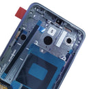 LCD Screen and Digitizer Full Assembly with Frame for LG G7 ThinQ / G710 G710EM G710PM G710VMP (Silver)